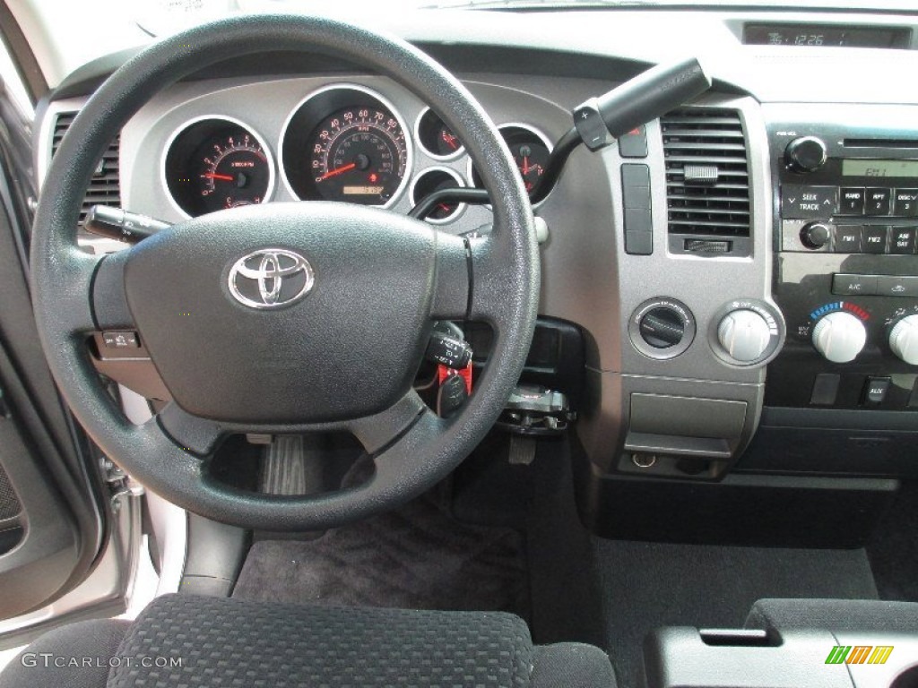 2010 Tundra Regular Cab 4x4 - Silver Sky Metallic / Black photo #8