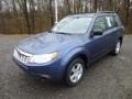Marine Blue Metallic 2011 Subaru Forester 2.5 X Exterior