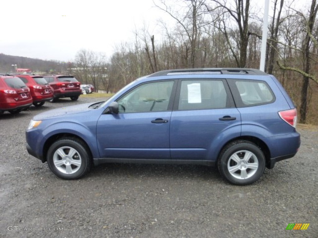 Marine Blue Metallic 2011 Subaru Forester 2.5 X Exterior Photo #78574004