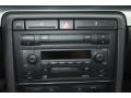 2004 Audi A4 Ebony Interior Audio System Photo