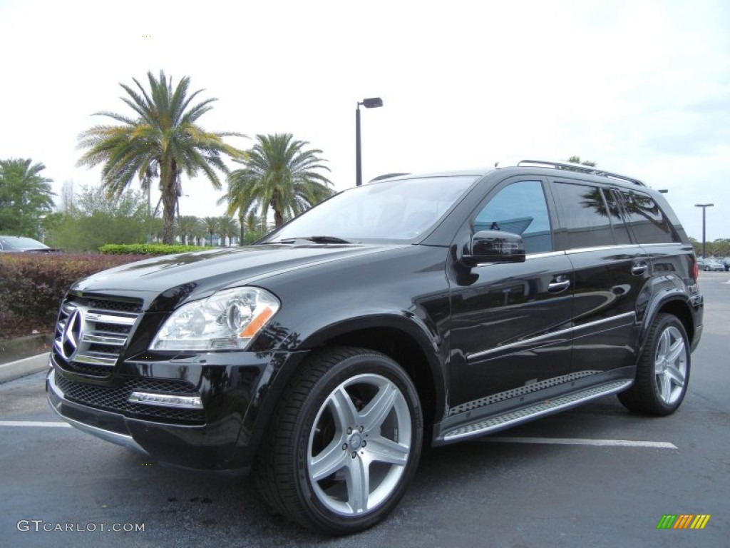Obsidian Black Metallic 2011 Mercedes-Benz GL 550 4Matic Exterior Photo #78574520