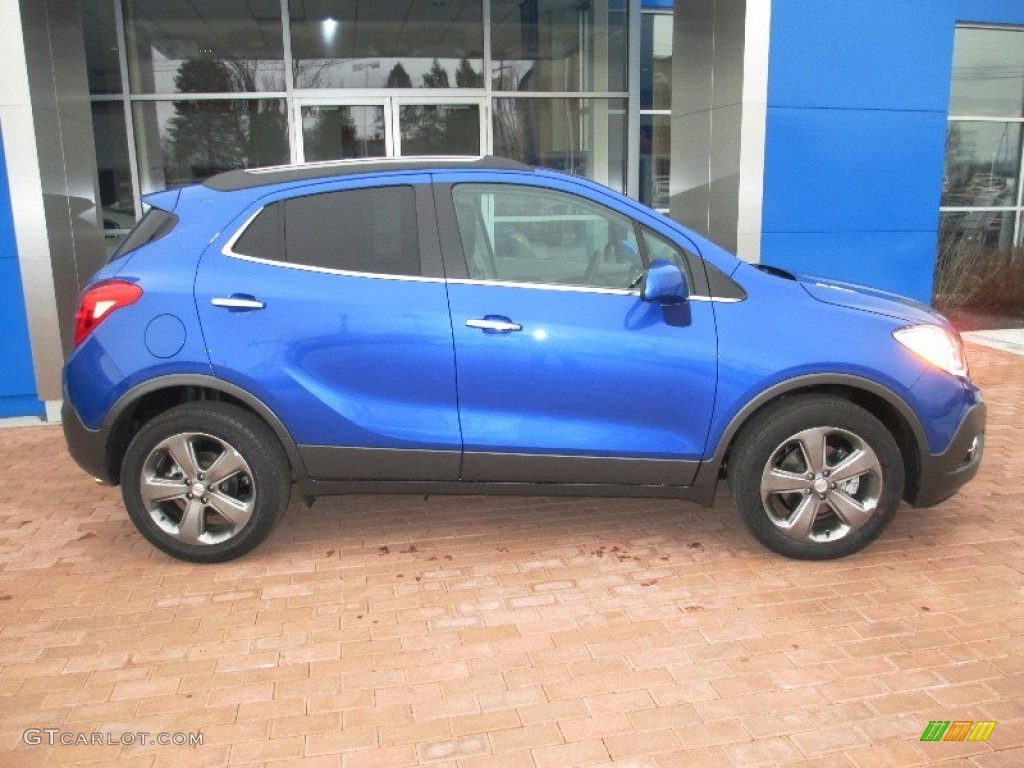 Brilliant Blue Metallic 2013 Buick Encore Convenience Exterior Photo #78574838