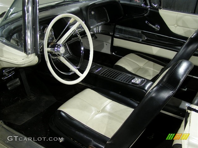 1960 Thunderbird Convertible - White / Black/White photo #6