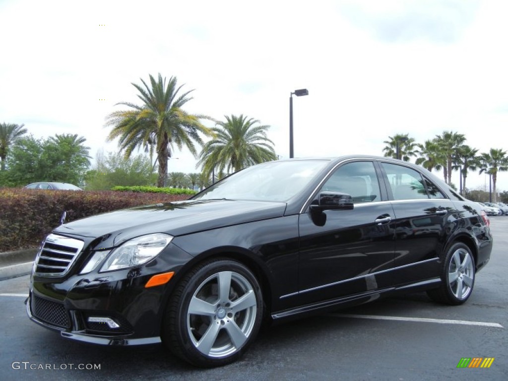 Black 2010 Mercedes-Benz E 350 Sedan Exterior Photo #78575605