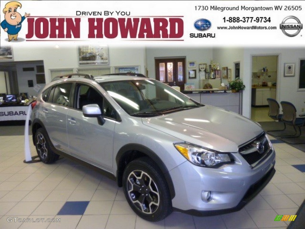 2013 XV Crosstrek 2.0 Limited - Ice Silver Metallic / Black photo #1