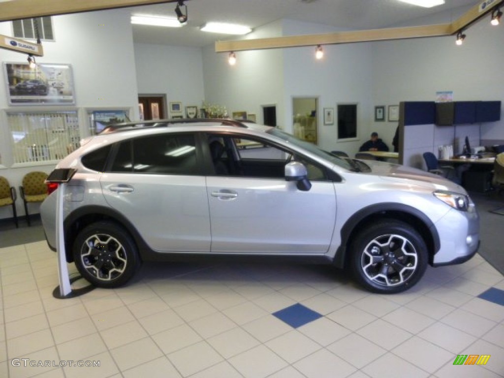 2013 XV Crosstrek 2.0 Limited - Ice Silver Metallic / Black photo #8