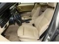 2008 BMW 3 Series Beige Interior Front Seat Photo