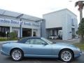 2006 Frost Blue Metallic Jaguar XK XK8 Convertible  photo #8