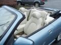 2006 Frost Blue Metallic Jaguar XK XK8 Convertible  photo #10