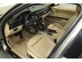 2008 BMW 3 Series Beige Interior Prime Interior Photo