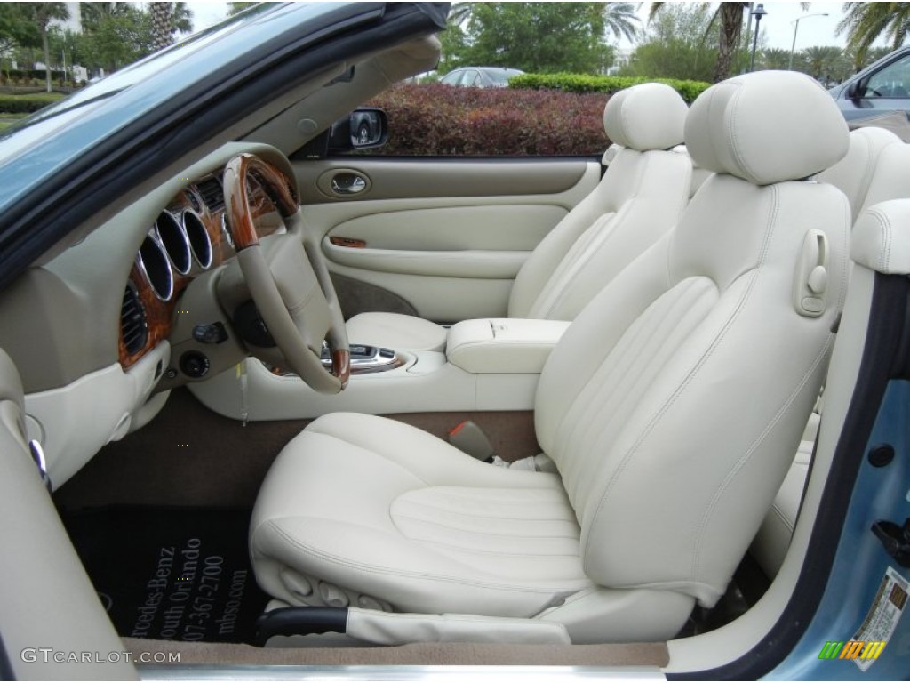 Ivory Interior 2006 Jaguar XK XK8 Convertible Photo #78577024