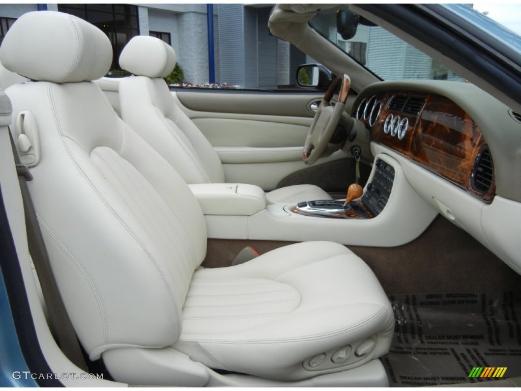 2006 Jaguar XK XK8 Convertible Front Seat Photo #78577114
