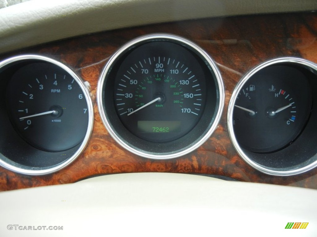 2006 Jaguar XK XK8 Convertible Gauges Photo #78577193