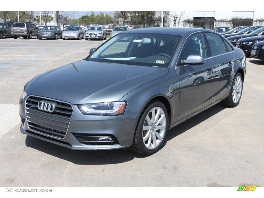 Monsoon Gray Metallic 2013 Audi A4 2.0T quattro Sedan Exterior Photo #78577373