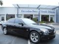 2005 Jet Black BMW 5 Series 525i Sedan  photo #1