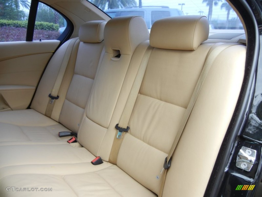 2005 BMW 5 Series 525i Sedan Rear Seat Photos