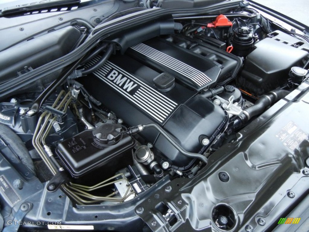 2005 BMW 5 Series 525i Sedan 2.5L DOHC 24V Inline 6 Cylinder Engine Photo #78577885