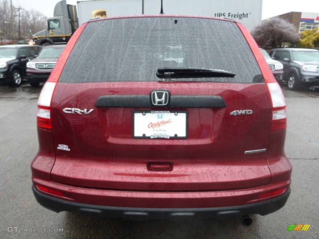 2011 CR-V SE 4WD - Tango Red Pearl / Gray photo #4