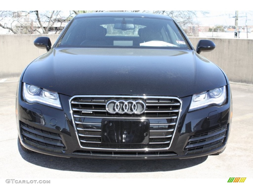 Brilliant Black 2013 Audi A7 3.0T quattro Premium Plus Exterior Photo #78578676