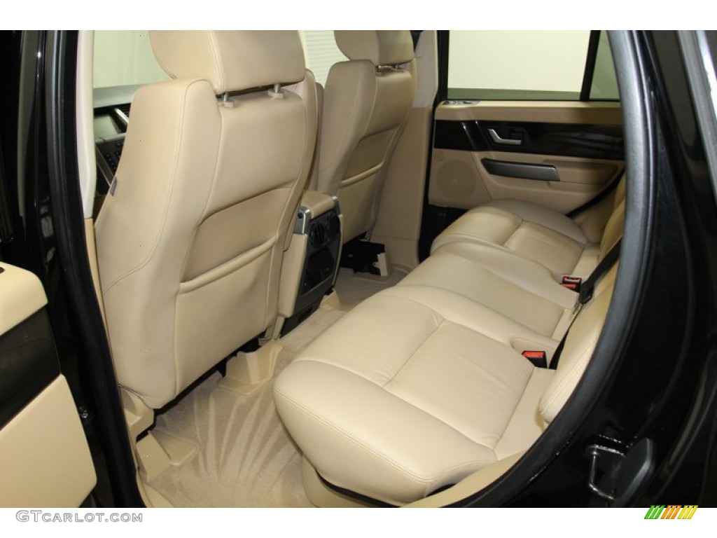 2007 Range Rover Sport Supercharged - Java Black Pearl / Alpaca Beige photo #31
