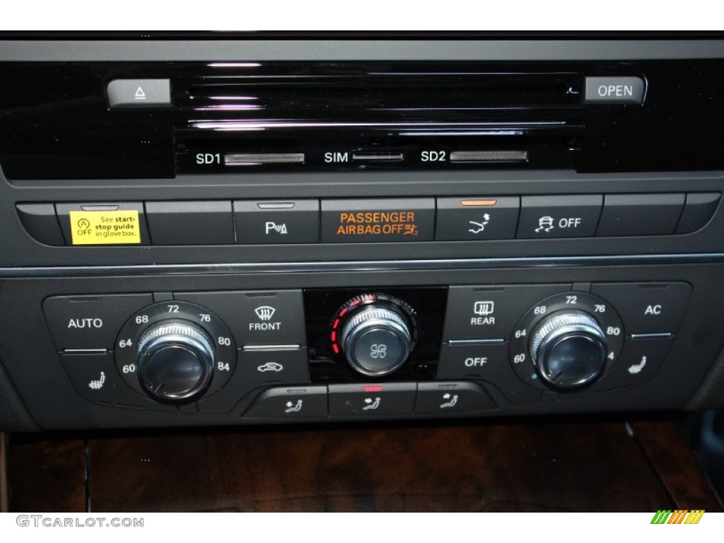 2013 Audi A7 3.0T quattro Premium Plus Controls Photo #78578987