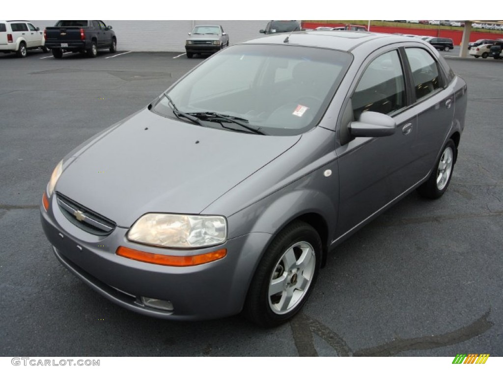 Medium Gray 2006 Chevrolet Aveo LT Sedan Exterior Photo #78579083