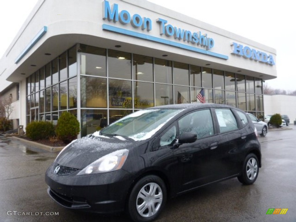 Crystal Black Pearl Honda Fit