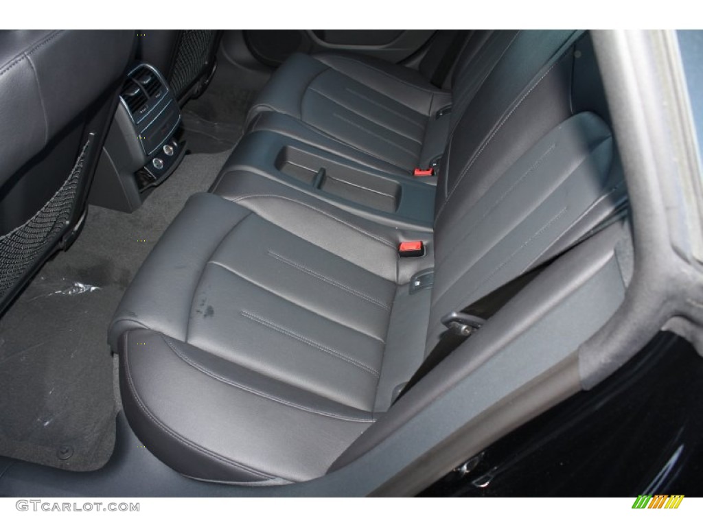 2013 Audi A7 3.0T quattro Premium Plus Rear Seat Photo #78579170