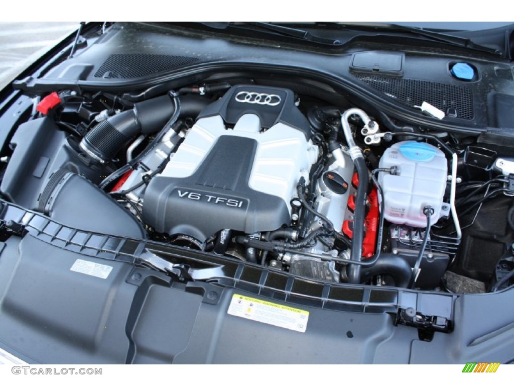 2013 Audi A7 3.0T quattro Premium Plus 3.0 Liter TSFI Supercharged DOHC 24-Valve VVT V6 Engine Photo #78579205
