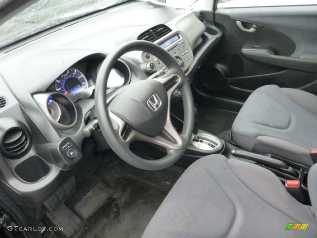 2010 Fit  - Crystal Black Pearl / Gray photo #20