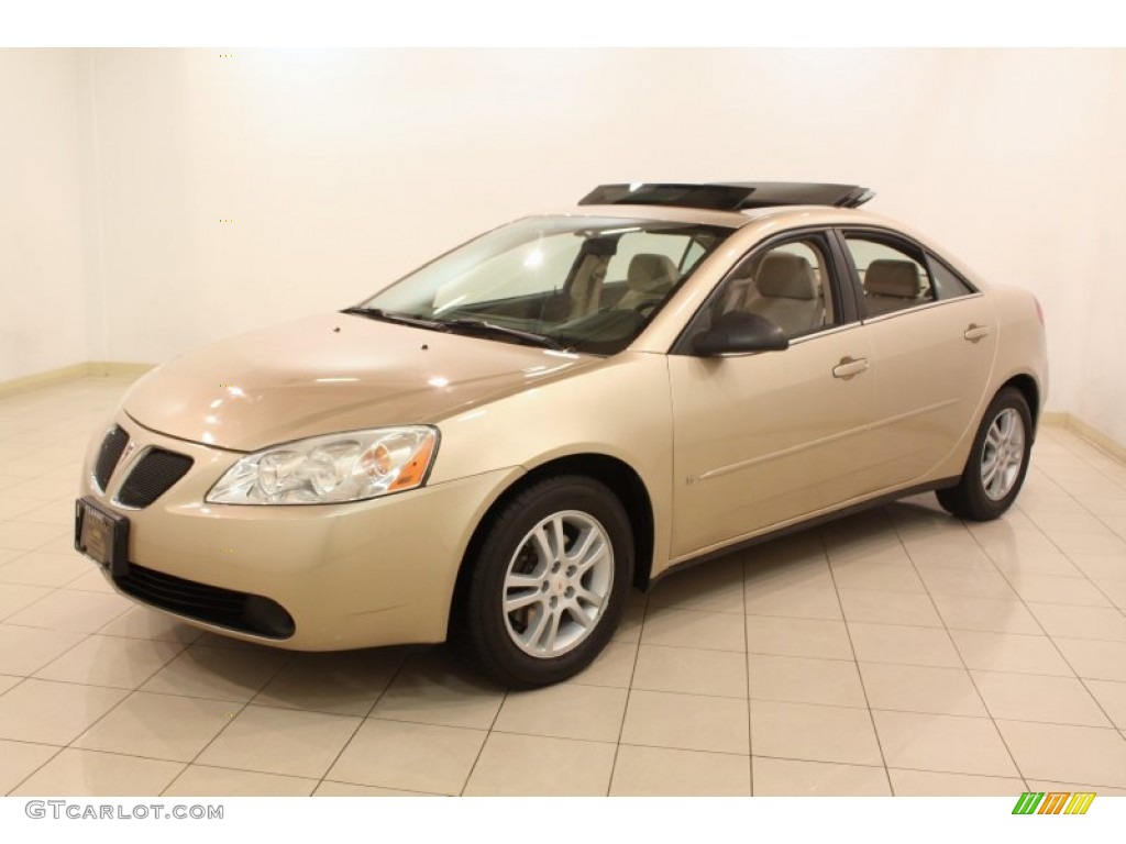 Sedona Beige Metallic 2006 Pontiac G6 V6 Sedan Exterior Photo #78579854