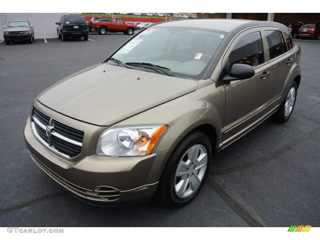 Light Khaki Metallic 2007 Dodge Caliber SXT Exterior Photo #78579893