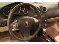 2006 Pontiac G6 Light Taupe Interior Steering Wheel Photo