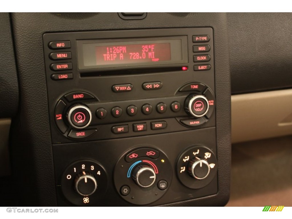 2006 Pontiac G6 V6 Sedan Controls Photos