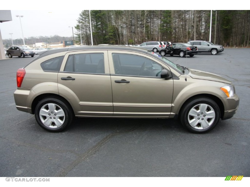 Light Khaki Metallic 2007 Dodge Caliber SXT Exterior Photo #78579956