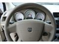 Pastel Pebble Beige 2007 Dodge Caliber SXT Steering Wheel