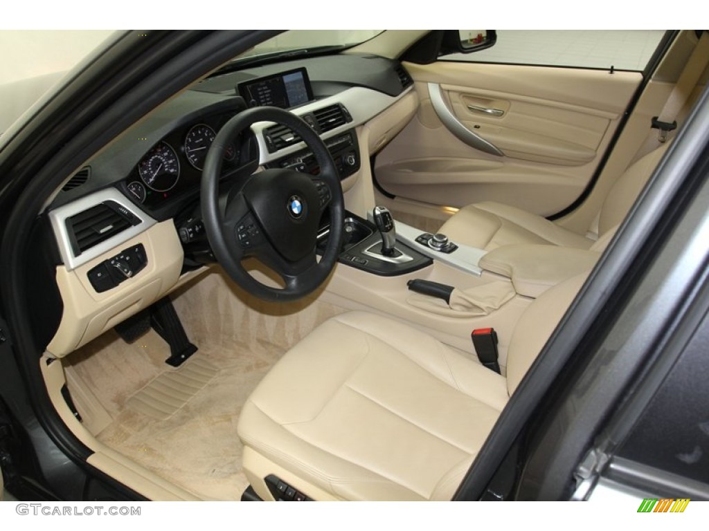 Venetian Beige Interior 2012 BMW 3 Series 328i Sedan Photo #78580340