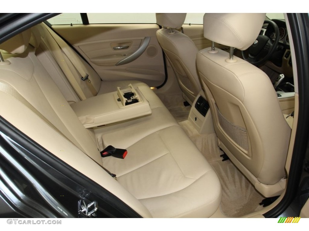 2012 BMW 3 Series 328i Sedan Rear Seat Photo #78580628