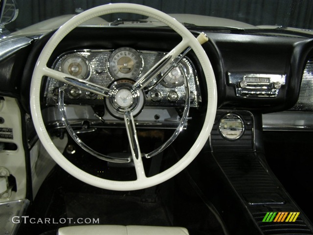 1960 Thunderbird Convertible - White / Black/White photo #7