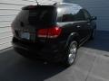 2011 Brilliant Black Crystal Pearl Dodge Journey Crew  photo #3