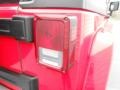 2011 Flame Red Jeep Wrangler Sahara 4x4  photo #18