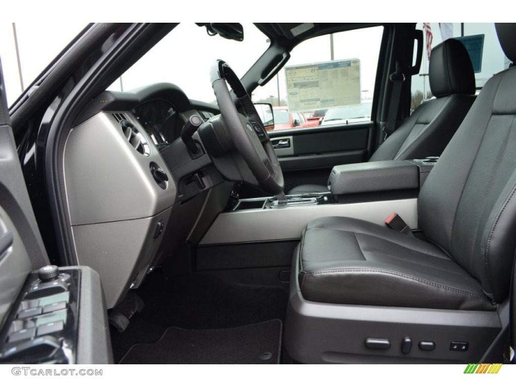 Charcoal Black Interior 2013 Ford Expedition EL Limited 4x4 Photo #78583397
