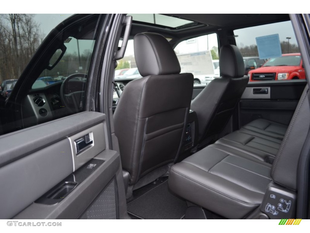 Charcoal Black Interior 2013 Ford Expedition EL Limited 4x4 Photo #78583406