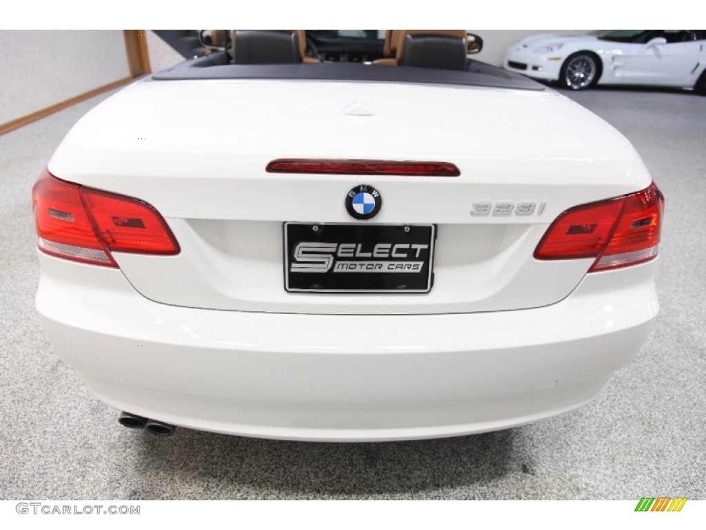 2010 3 Series 328i Convertible - Alpine White / Saddle Brown Dakota Leather photo #6