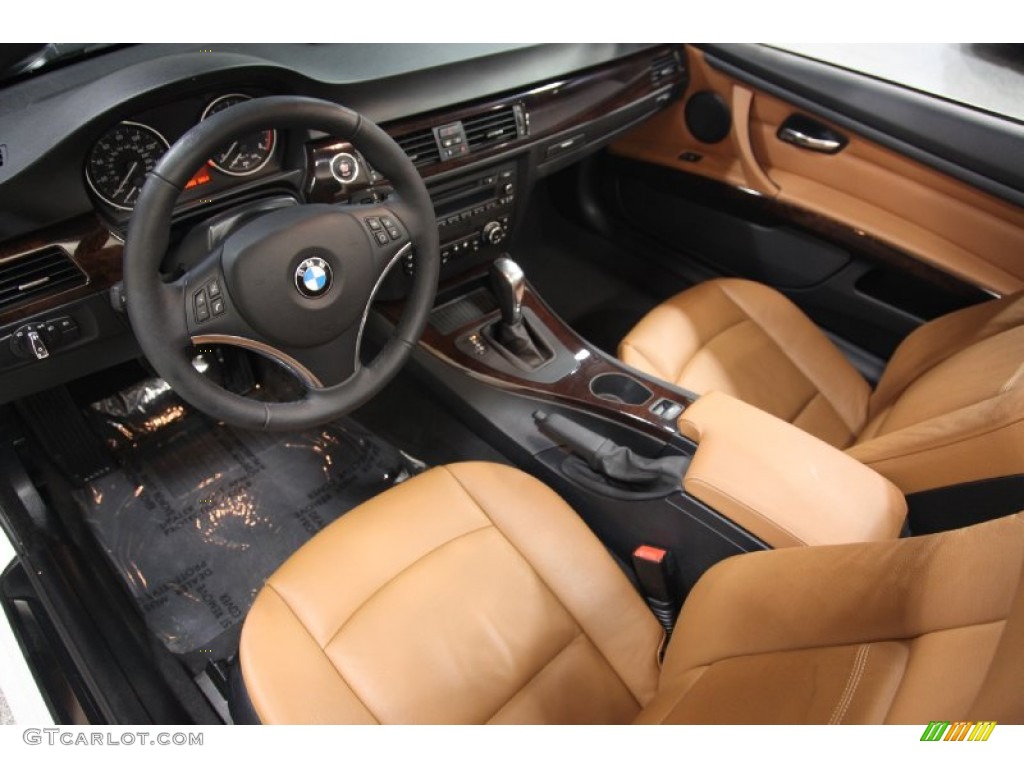 2010 3 Series 328i Convertible - Alpine White / Saddle Brown Dakota Leather photo #9