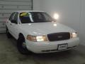 2008 Vibrant White Ford Crown Victoria Police Interceptor  photo #2