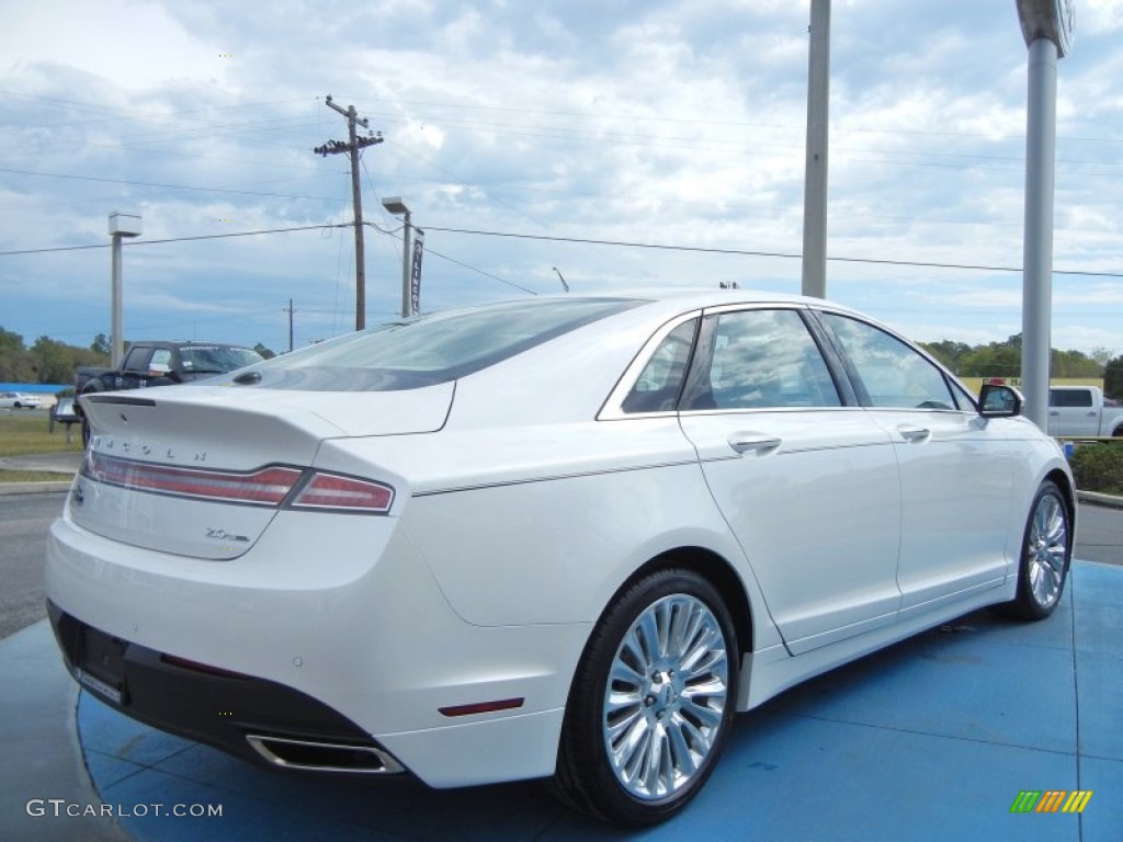 White Platinum 2013 Lincoln MKZ 2.0L EcoBoost FWD Exterior Photo #78585294