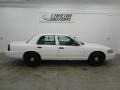 2008 Vibrant White Ford Crown Victoria Police Interceptor  photo #5