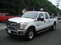 Oxford White - F350 Super Duty XLT Crew Cab 4x4 Photo No. 4