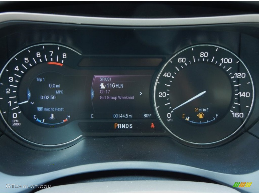 2013 Lincoln MKZ 2.0L EcoBoost FWD Gauges Photo #78585421